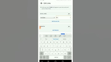 How To Add Social Media Link In Facebook | Facebook Me Instagram, YouTube, Twitter, Link Kiase Jode