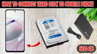 How to Connect External Hard Disk to Android Phone Tamil | Connect Hard To Mobile | Tricks Tamizha