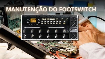 POD X3 LIVE COM DEFEITO NO FOOTSWITCH 2023