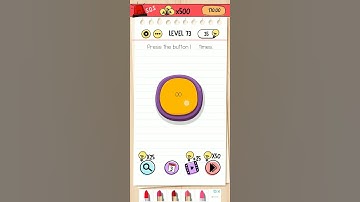 level 73 press the button 100 time walkthrough brain test