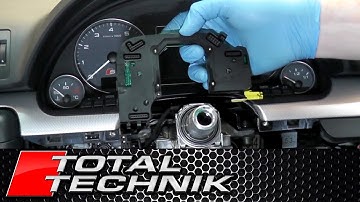 How to Remove Steering Wheel Control Module ECU - Audi A4 S4 RS4 - B6 B7 - 2001-2008 - TOTAL TECHNIK