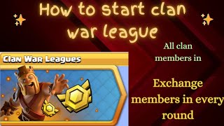 Download lagu Right way to start Clan War League (CWL) | Clash of Clans