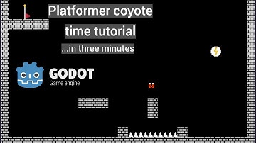 Godot Coyote Time Tutorial in 3 Minutes