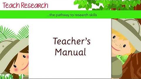 TeachResearch - Teacher
