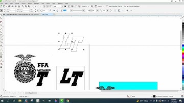 Corel Draw Tips & Tricks Adding a outline around a letter to make is STAND OUT Part 2
