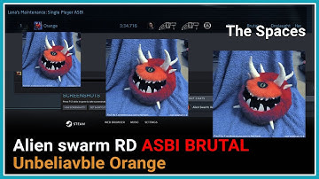 Alien Swarm  UNBELIEVABLE ORANGE