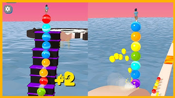 Stack Rider Gameplay Walkthrough Level #31 To #35