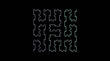 Peano curve eating the square