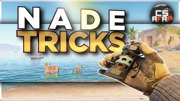 CS2 NADE TRICKS (Animation cancel + Fake flash) | CS2 afap