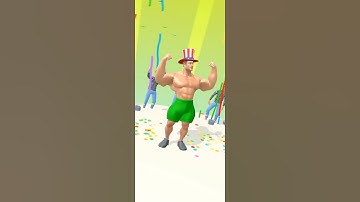 muscle rush smash 🤪 running game🎮 Level #106 #shorts Gameplay #musclerush #gaming #gamingvideos