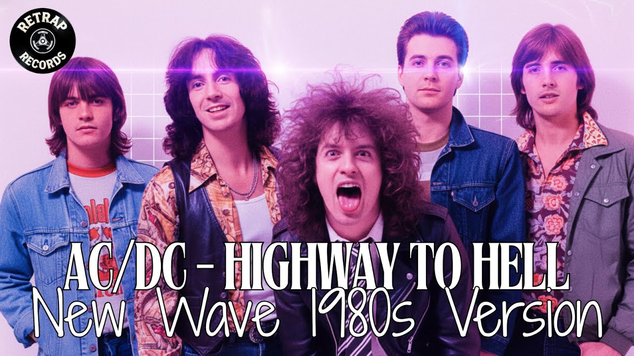 AC/DC - HIGHWAY TO HELL but is a NEW WAVE 1980s VERSION...