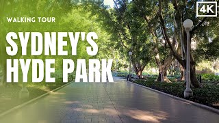Walking Tour: Sydney's Hyde Park [4K HDR] screenshot 2