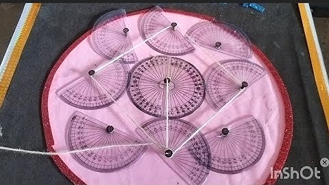 properties of regular polygon math working model for science Inspire Award।। science inspire awards