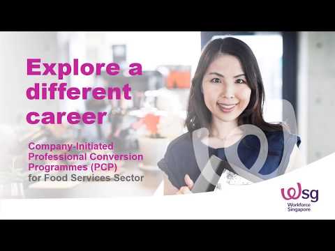 WSG Professional Conversion Programmes for Food Services Sector