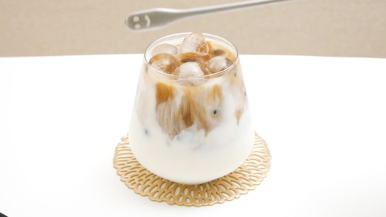 [ASMR] iced cafe au lait アイスカフェオレ YouTube