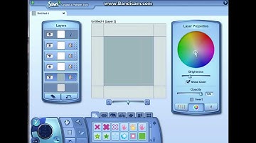 How to make a pattern for sims3