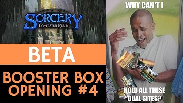 Beta Booster Box Opening #4 - Sorcery: Contested Realm