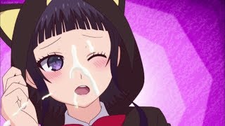 Anime no Shoujo - E enfim a beijoca na boca de Kamine e