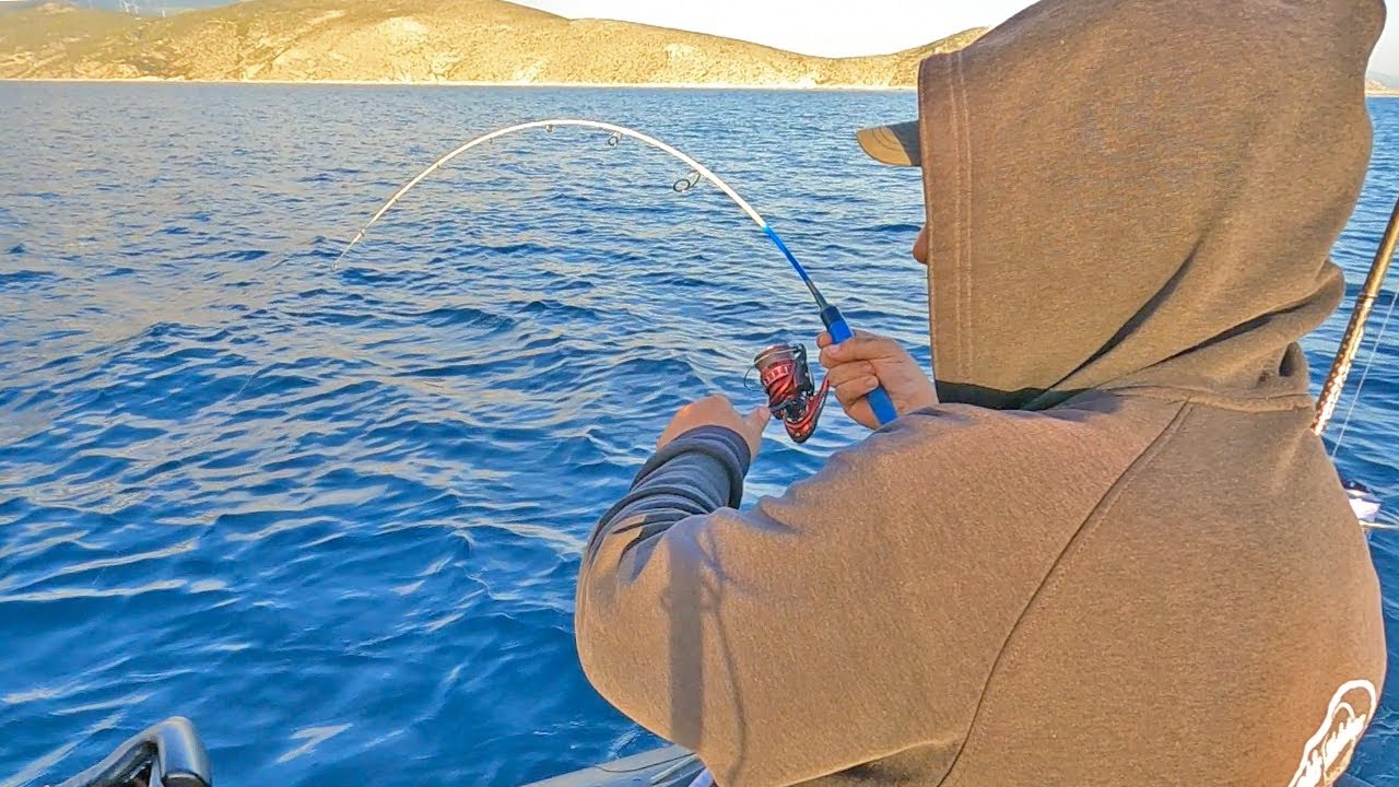 Fishing giant catfish under the underground water hole Mindovermetal