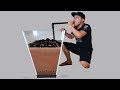 NTN - Thử Uống Hết Cốc Trà Sữa Socola Khổng Lồ (Making Giant chocolate milk cup)