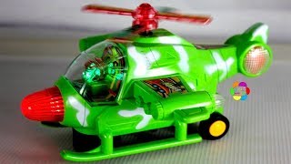 لعبة الطائرة الهليكوبتر الحقيقية الخضراء الجديدة للاطفال واجمل العاب الطائرات للبنات والاولاد screenshot 3