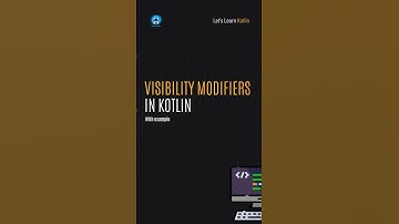 What is Visibility Modifiers in #kotlin #programming
