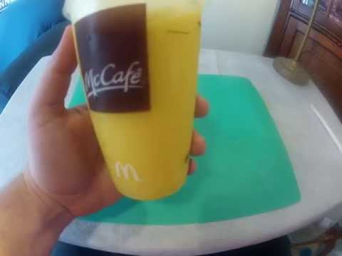 DrinkReview: McDonald's NEW Mango Pineapple Smoothie