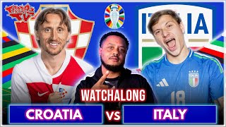 Croatia 1-1 Italy | UEFA Euro 2024 Group B | Watchalong W/Troopz