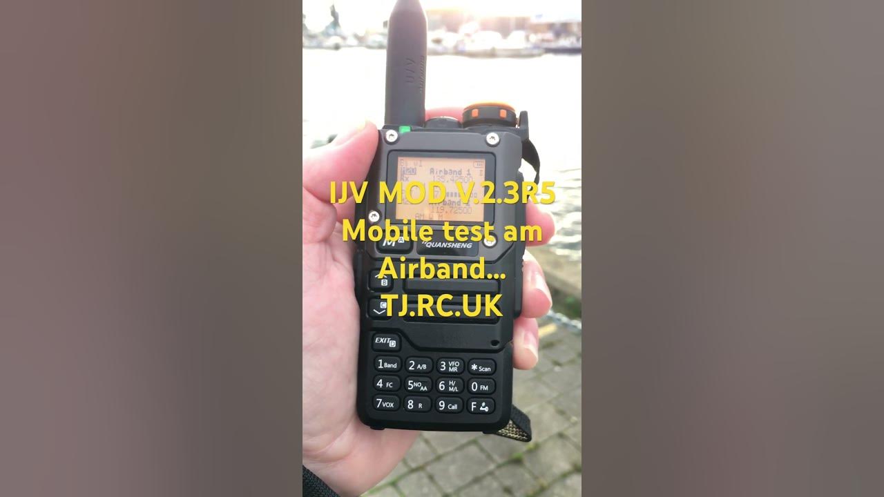 New custom firmware testingAirband demoQuansheng UVK58 IJV MOD V.2