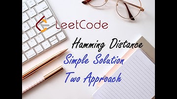 Leetcode July Challenge Hamming Distance simple solution