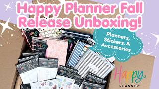 Information 2026 Happy Planner Fall Release Unboxing & Flip Through | Sticker Books, Planners, & Acessories Guide