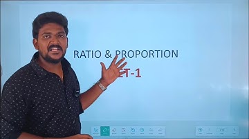 RATIO & PROPORTION - Basics
