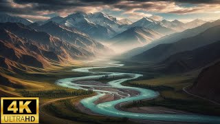 Tajikistan 4K - Relaxing Music Along With Beautiful Nature Videos