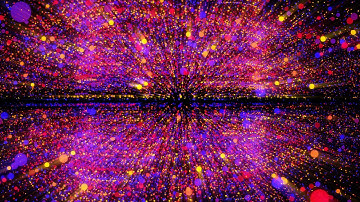 Particles Video Footage - Background Video Particle Wave  4K - No Copyright Video