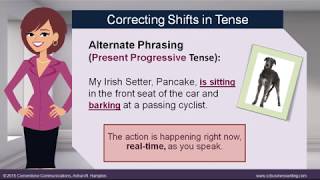 Shifts in Verb Tense (Updated) Grammar Tutorial
