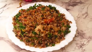 Обалденно вкусная ГРЕЧКА С ГРИБАМИ.