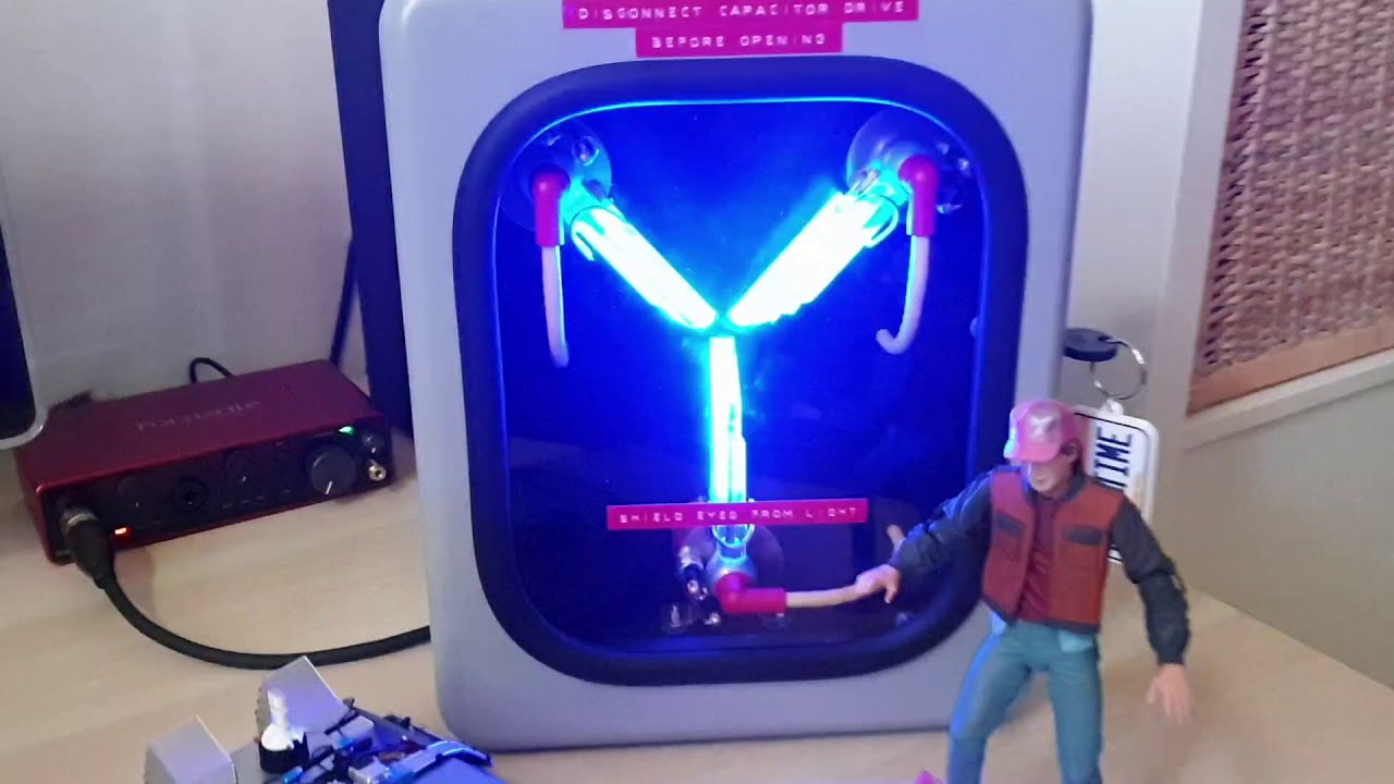 DIY FLUX CAPACITOR PROP REPLICA by SKENCH74 YouTube