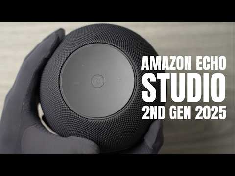 Amazon Echo Studio (2nd gen 2025) - UNBOXING ASMR - YouTube
