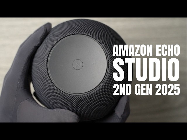 Amazon Echo Studio (2nd gen 2025) - UNBOXING ASMR - YouTube