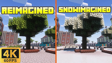 Complementary Reimagined vs Snowimagined | Shader Comparison [ 4K 60FPS ]