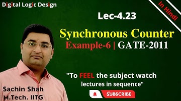 L4.23: Synchoronous counter example | Modulus of the counter
