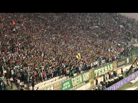 Bursaspor 0 - 2 Beşiktaş Maçi 6. dakika. BursAnkara - Texas - Gecekondu