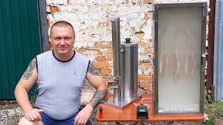 видео: Горбуша полугорячего копчения (Дымогенератор и коптильный шкаф) картинка: Горбуша полугорячего копчения (Дымогенератор и коптильный шкаф)