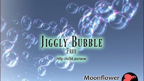 Jiggly Bubble Free (Unity 2017.3 particle effect and shader)