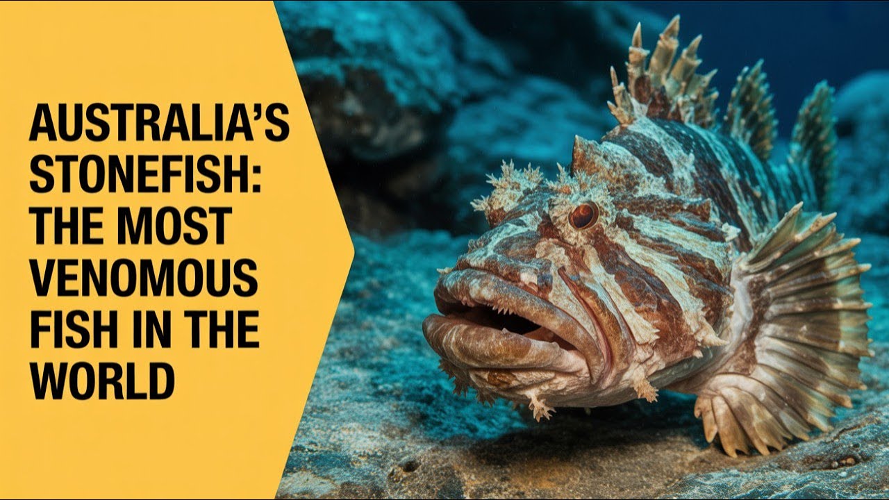 The World’s Most Painful Sting: Australia’s Deadly Stonefish - YouTube