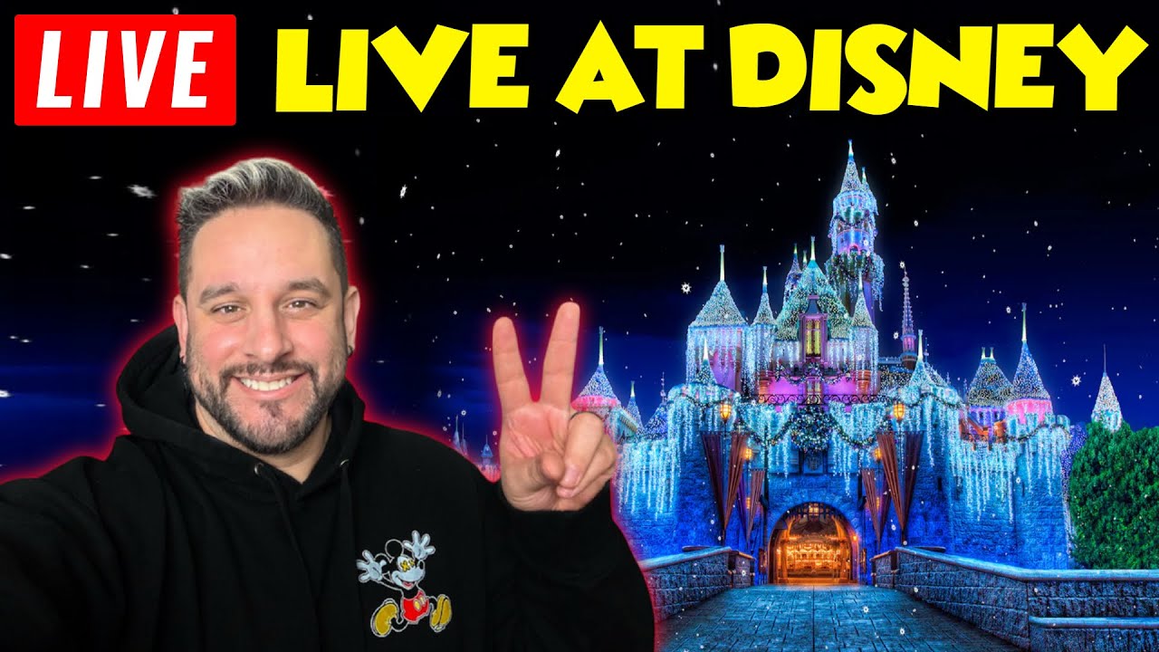 🔴 LIVE AT DISNEY!!! | WALKING AROUND DISNEYLAND and DCA