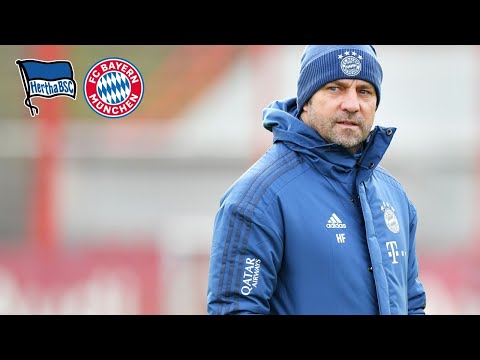 "Die Mannschaft ist heiß, sie will Erfolg haben“ | PT mit Hansi Flick vor FC Bayern - Hertha BSC
