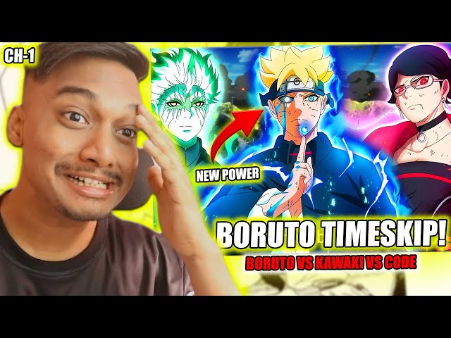 Boruto Two Blue Vortex Chapter 1 Timeskip Boruto Uzumaki Sarada Uchiha -  Comic Book Revolution