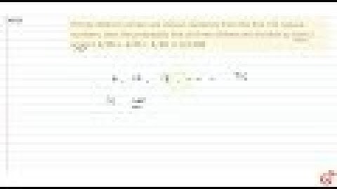 IIT JEE PROBABILITY If three distinct number are chosen randomly from the first 100 natural   num...