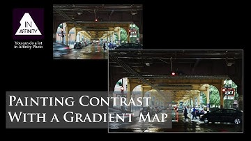 Painting Contrast with a Gradient Map (using Affinity Photo)